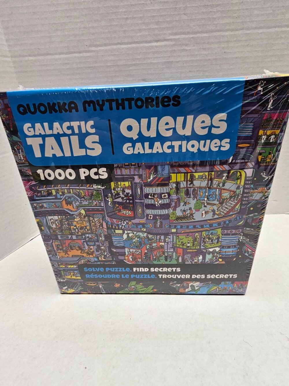 New QUOKKA 1000 Piece Jigsaw Puzzle Galactic Tails Challenges Hidden Secret Gift